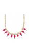 Pink Spike Necklace