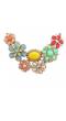 Bohemian Style Flower Statement Necklace