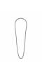 Silver Beads Long Necklace