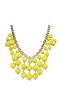 Yellow Bauble Statement Necklace