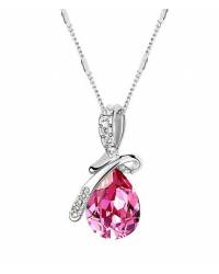 Buy Online Crunchy Fashion Earring Jewelry Austrain Crystal Multicolor Hearts Link Bracelet  Jewellery CFB0274