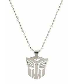 The Autobots Silver Men's Pendant Necklace