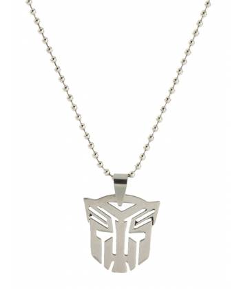 The Autobots Silver Men's Pendant Necklace