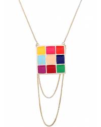 Buy Online Crunchy Fashion Earring Jewelry Valentine Hearts Pendant Set Jewellery CFS0037