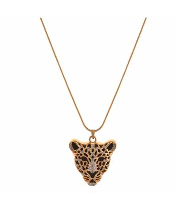 Gold-plated Tiger Design Necklace CFN0686