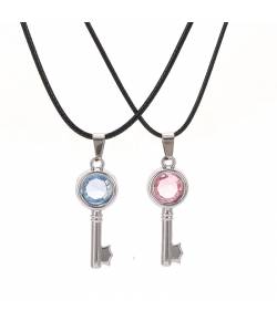 Key Pendant Couple Necklace