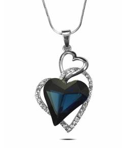 Dangling Hearts Pendant Necklace for Girls
