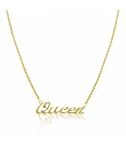 Queen Pendant Necklace for Girls 