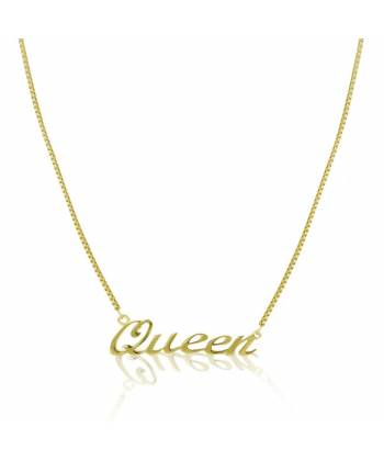 Queen Pendant Necklace for Girls 