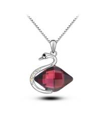 Buy Online Crunchy Fashion Earring Jewelry Twinkling Star Pink Crystal Pendant Jewellery CFN0777