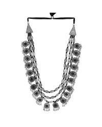 Buy Online Crunchy Fashion Earring Jewelry Multicolored Beaded Half Moon Handmade Earrings Drops & Danglers CFE1902
