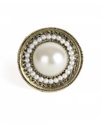 Buy Online Royal Bling Earring Jewelry Glorious Pearl Petal Lavender Earrings Jewellery RAE0050