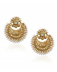 Buy Online Royal Bling Earring Jewelry Fanciable Emerald Stone Earring Jewellery RAE0012