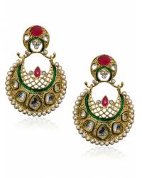 Buy Online Royal Bling Earring Jewelry Traditional Gold-Plated Antique Jewellery Set RAS0105 Jewellery RAS0105