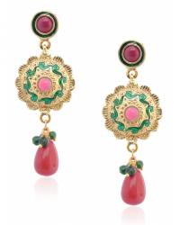 Buy Online Royal Bling Earring Jewelry Gloomy Rich Rosy Earring Jewellery RAE0009