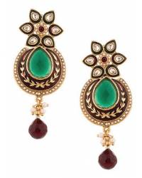 Buy Online Royal Bling Earring Jewelry Glowing Lush Pearly Jhumka Jewellery RAE0010