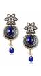 Sapphire Floral Delight Earring