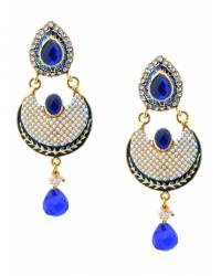 Buy Online Royal Bling Earring Jewelry Mughal-e-Azam Maroon Earrings Jewellery RAE0059