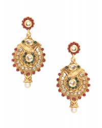 Buy Online Crunchy Fashion Earring Jewelry Studded Marsala Royal Finger Ring Jewellery CFR0268