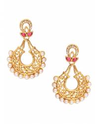 Buy Online Royal Bling Earring Jewelry Royal Twig Pearl Swing Earrings  Jewellery RAE0065