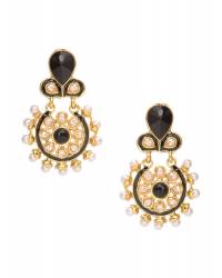 Buy Online Royal Bling Earring Jewelry Pearl Arounds Black Jhumki  Jewellery RAE0073