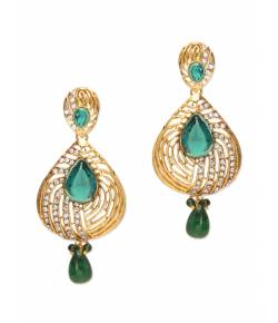 Royal Bling Fresh green Gorgeous Alluring Earrings for Girls