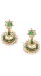 Stunning Sage Green Pearlicious Earrings 