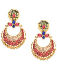 Buy Online Royal Bling Earring Jewelry Pinch of Pearl Flourishing Earrings Jewellery RAE0119