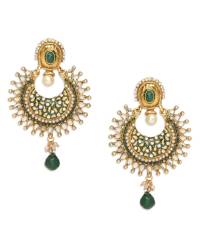 Buy Online Royal Bling Earring Jewelry Pinch Of Pearl Classy Paisley Jewel Set Jewellery RAS0067