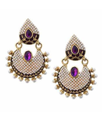Jewel Splash Lavender Earrings