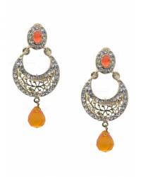 Buy Online Royal Bling Earring Jewelry Royal Bling Lovely Green With Lavender Posing Earrings for Girls Jewellery RAE0085