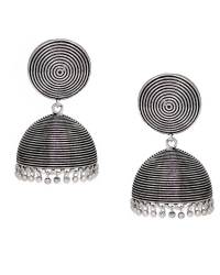 Buy Online Royal Bling Earring Jewelry Glittering Pearl Traditional Marsala Jhumki Jewellery RBE0052