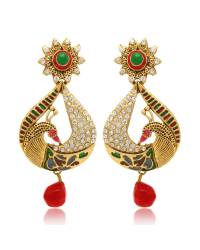 Buy Online Royal Bling Earring Jewelry Paisley Lavendar Pearl Delight Earring Jewellery RAE0015
