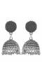 Royal Bling Oxidised Jhumki Earrings