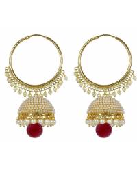 Buy Online Royal Bling Earring Jewelry Royal Bling Traditional 3 Layer Jhumki Jewellery RAE0194