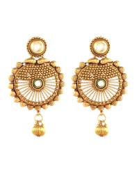 Buy Online Crunchy Fashion Earring Jewelry Bling of Monochrome Drop Earrings Jewellery CFE0334