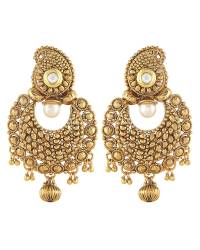 Buy Online Crunchy Fashion Earring Jewelry Floral Mess Drop and Stud Earrings Combo Jewellery CFE0975