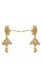 CZ Embellished Jhumki Earrings