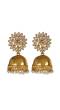 Gold Plated Jhumki Earrings For women