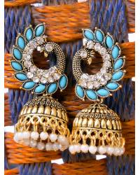 Buy Online Crunchy Fashion Earring Jewelry Metal Gold color Vintage Earring  Jewellery CFE1530