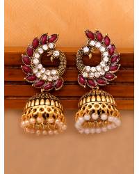 Buy Online Crunchy Fashion Earring Jewelry Black Crystal Dangling Earrings Jewellery CFE0893