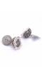 Oxidised Silver Jhumka  Earrings 