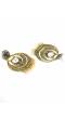 Traditional Gold Plated Chandbali Drop & Dangle Earrings 