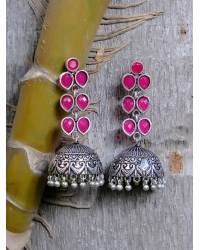 Buy Online Crunchy Fashion Earring Jewelry Kundan Faux Pearl Long Jewellery Necklace Set Jewellery Sets RAS0139