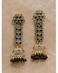 Buy Online Royal Bling Earring Jewelry Pink Meenakari Hoops Earrings  Jewellery RAE0456