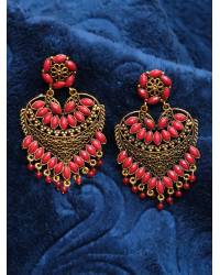 Buy Online Crunchy Fashion Earring Jewelry Golden Dome  Statement Jhumki Earrings Jewellery RAE0353