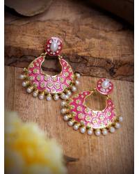 Buy Online Crunchy Fashion Earring Jewelry Red Tassel Drop Earrings Jewellery CFE1274