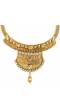 Traditional Gold-Plated Antique Jewellery Set RAS0105