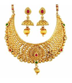 Gold-plated Ethnic Traditional Jewellery RAS0110
