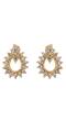 Fynbar Golden Mangalsutra With Earrings